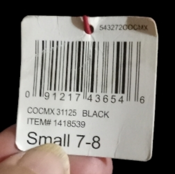 NWT Dearfoam Slippers Clog House Slippers Size Medium Men’s Black Slip On - Picture 3 of 3